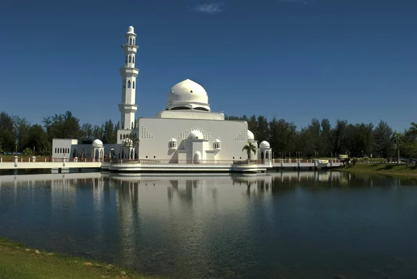 Moschea galleggiante di Terengganu, Malesia — Foto Stock