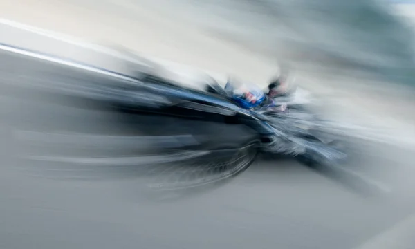 Motion blur sportkocsi. — Stock Fotó