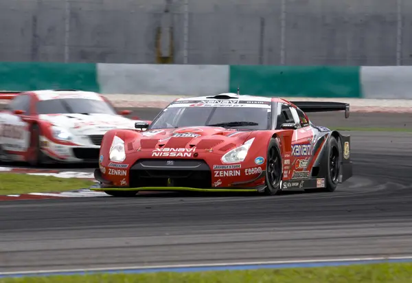 Equipo Xanavi Nismo GT-R — Foto de Stock