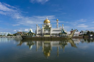 Masjid Sultan Omar Ali Saifuddin Mosque in Bandar Seri Begawan, clipart