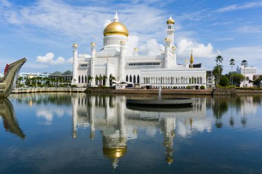 Bandar seri begawan(bsb), brunei-Kasım. 4:Masjid sultan Ömer ali s