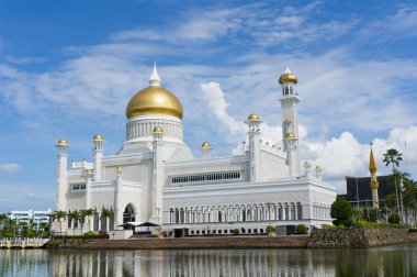 Masjid Sultan Omar Ali Saifuddin Mosque in Bandar Seri Begawan, clipart