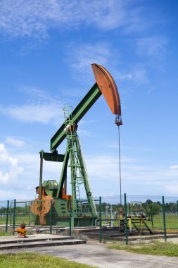 yağ pompası iş jack. petrol sektöründe seria, brunei Sultanlığı