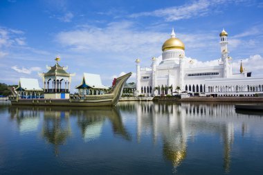 Bandar seri begawan(bsb), brunei-Kasım. 4:Masjid sultan Ömer ali s