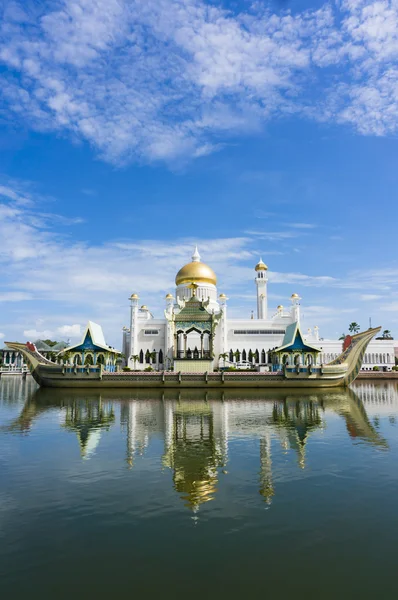 Masjid Sultan Omar Ali Moschea di Saifuddin a Bandar Seri Begawan , — Foto Stock