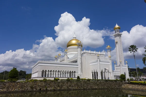 Mesquita Masjid Sultão Omar Ali Saifuddin em Bandar Seri Begawan , — Fotografia de Stock