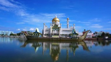Mescidi sultan Ömer ali Seyfeddin Camii bandar seri begawan, brunei içinde