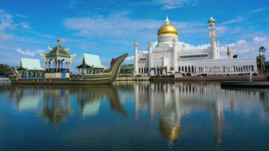 Mescidi sultan Ömer ali Seyfeddin Camii bandar seri begawan, brunei içinde