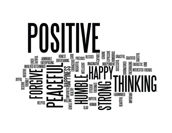 pozitif düşünme özellikleri vektör