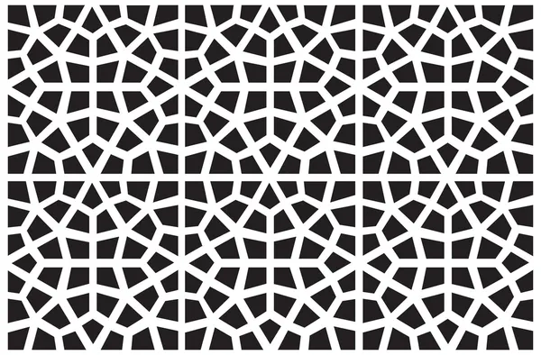 Dikişsiz vektör simetrik Arapça İslam desen arka plan