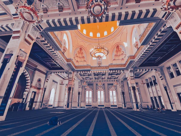 Sendayan Negeri Sembilan Malaysia Circa Aug 2022 Interior Masjid Sri — Stockfoto