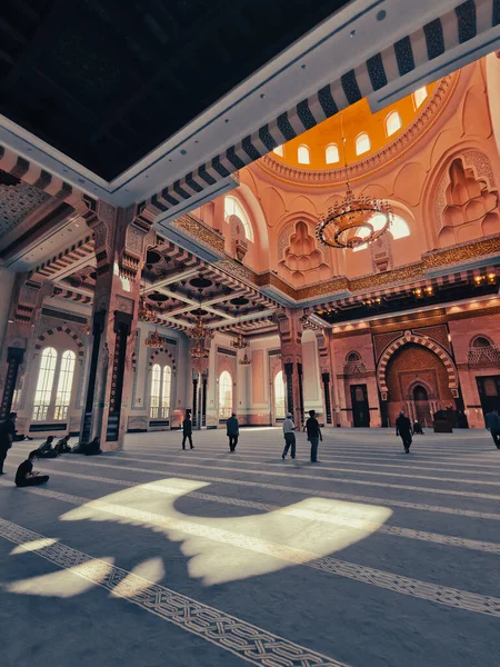 Sendayan Negeri Sembilan Malaysia Circa Aug 2022 Interior Masjid Sri — Stock fotografie