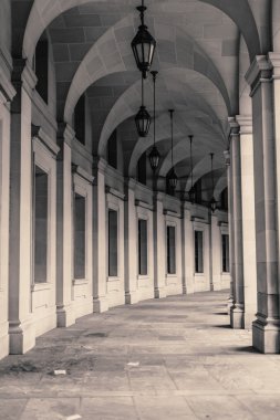 washington DC'de bina epa, kavisli arcade