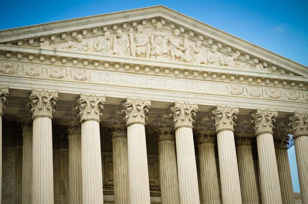 US Supreme Court Building Detail — Stock Photo, Image