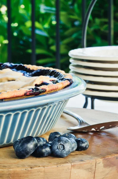 Blueberry Pie — Stock Photo, Image