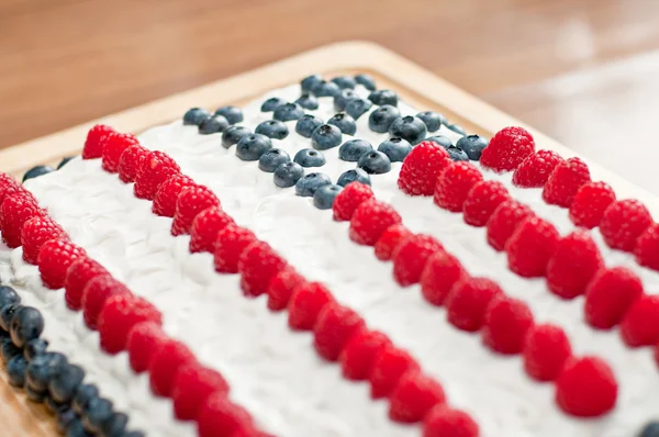 Bandiera USA Torta del 4 luglio — Foto Stock