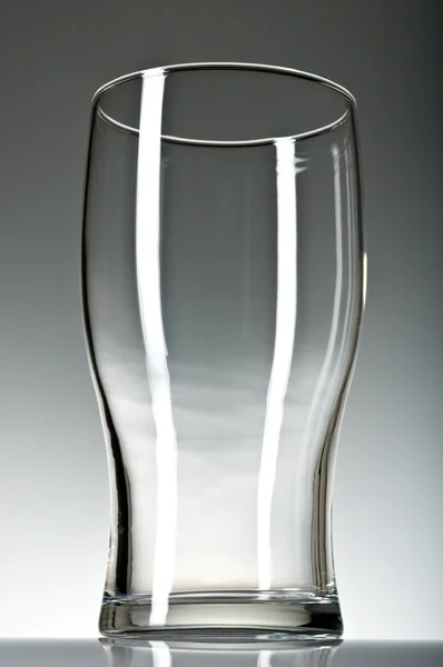 Irish Stout Build Series- empty glass — Stock Photo, Image