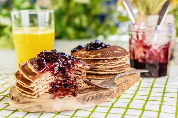 Spelt Pancakes — Stock Photo, Image