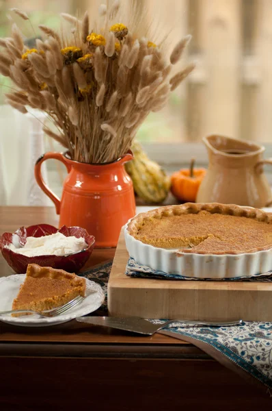 Pumpkin Pie — Stock Photo, Image