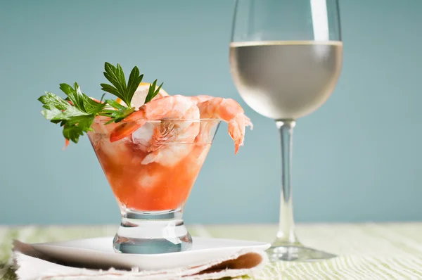 Cocktail de camarão — Fotografia de Stock