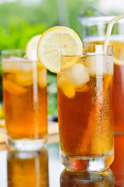 Iced Tea Outdoors Stock Picture