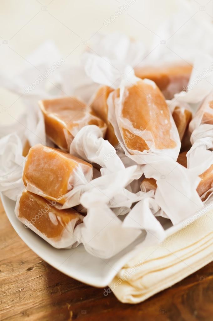 Individually Wrapped Caramel Candies