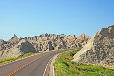 yol badlands Ulusal Park, Güney dakota