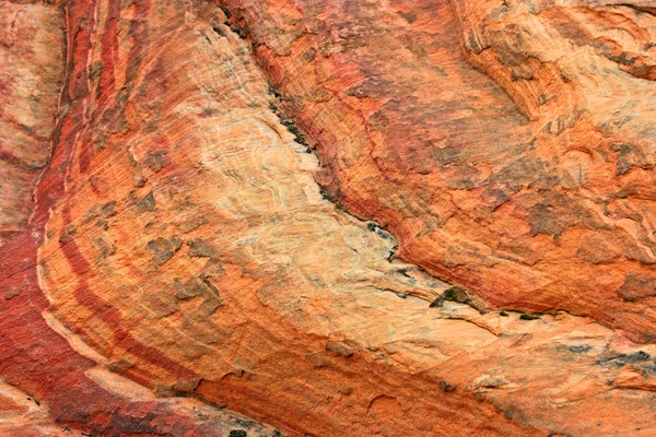 Colorful Texture of Navajo sandstone — Stock Photo, Image