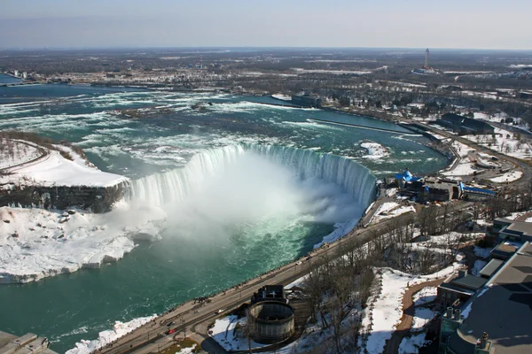 Vista en las Cataratas del Niágara desde la Torre Skylon — Foto de Stock