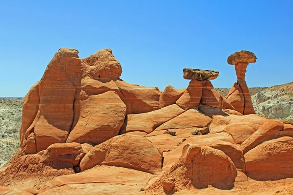 Red sandstone formation — Stock Photo, Image