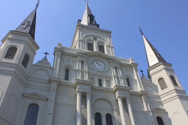 Fasade of St Louis Cathedral, Nueva Orleans, Louisiana —  Fotos de Stock