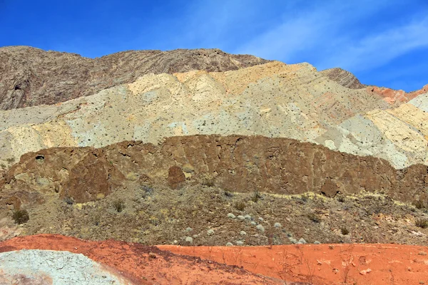 Farbenfrohe Berge von Nevada — Stockfoto