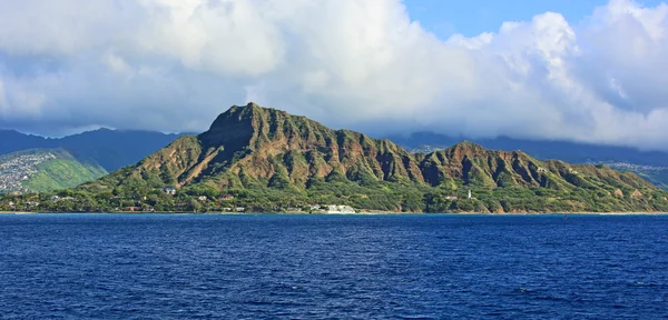 Diamond head - stożek wulkaniczny — Zdjęcie stockowe