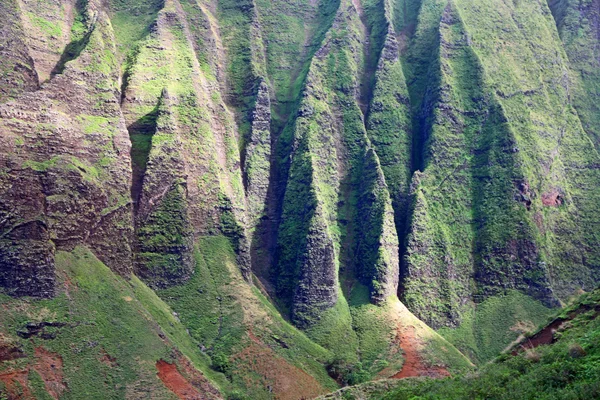 Na Pali cliffs close up — Stock Photo, Image