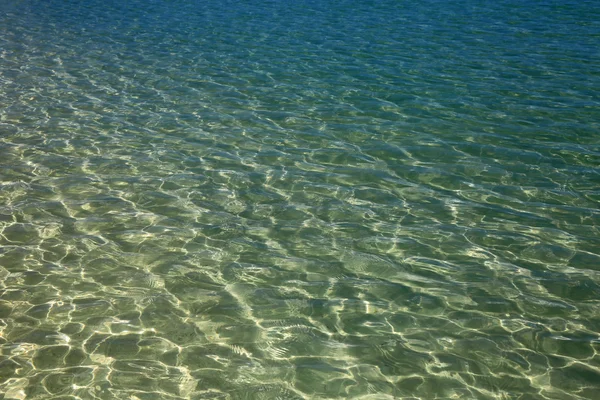Woda w Morzu Karaibskim jako tło — Zdjęcie stockowe