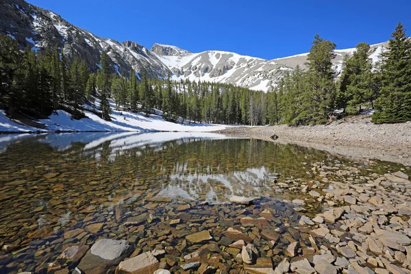 Romantik Teresa Gölü Büyük Havza Ulusal Parkı Nevada — Stok fotoğraf