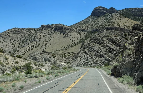 Crossing Confusion Range Highway Utah — Stockfoto