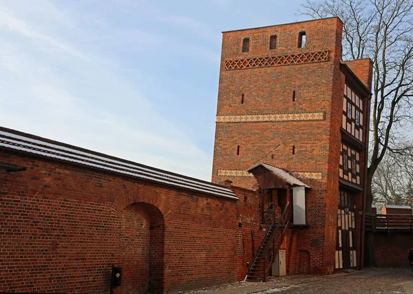 Leaning Tower Torun Poland — стоковое фото