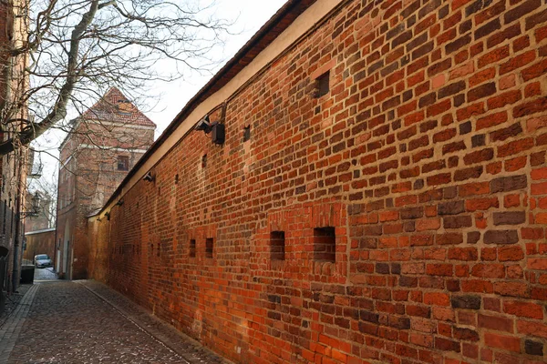 Defensive Wall Torun Poland — Photo