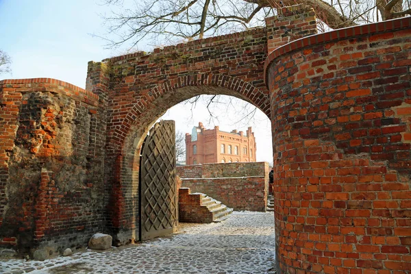 Outer Bailey Gate Teutonic Castle Torun Poland — Photo