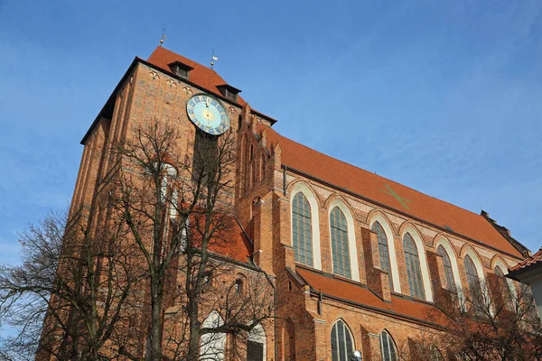 Kerk Van John Torun Polen — Stockfoto
