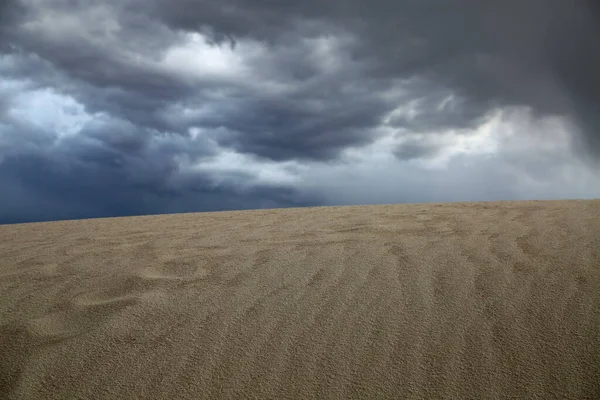 Gökyüzü Kum Beyaz Kumlar Ulusal Parkı New Mexico — Stok fotoğraf