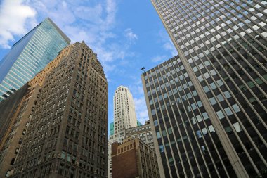 Manhattan 'ın yüksek binaları, New York