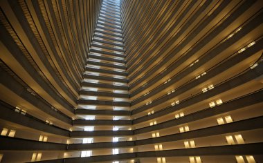 Atrium - Manhattan, New York 'ta bir otel