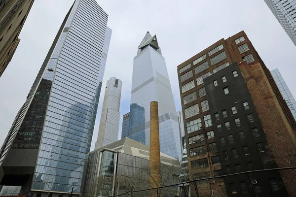 Manhattan Nyugati Része New York City — Stock Fotó