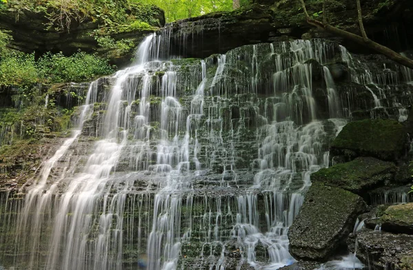 Machine Falls Short Springs Természeti Terület Tennessee Jogdíjmentes Stock Fotók