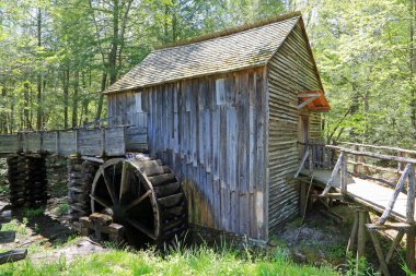 Tarihi Kablo Fabrikası - Great Smoky Dağları NP, Tennessee