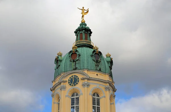 Cúpula Verde Palácio Charlottenburg Schloss Charlottenburg Século Xvii Berlim Alemanha — Fotografia de Stock