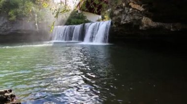 Scenery with Ludlow Falls - Ohio