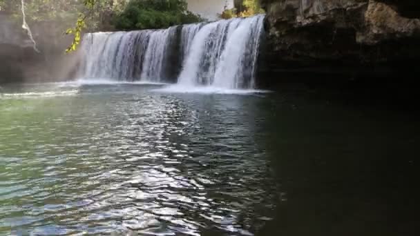 Water Ludlow Falls Ohio — Vídeos de Stock